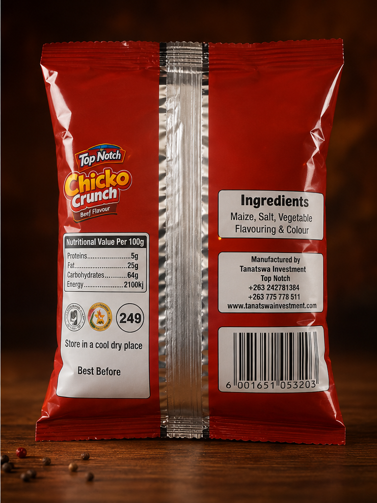Chicko Crunch — Beef back