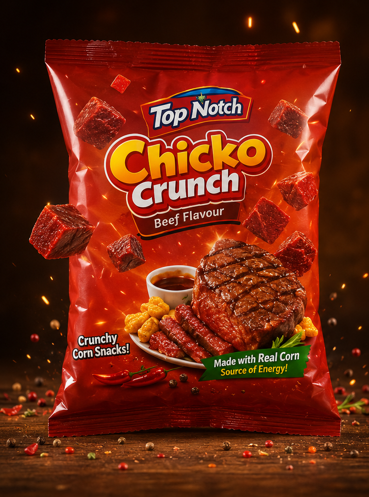 Chicko Crunch — Beef front