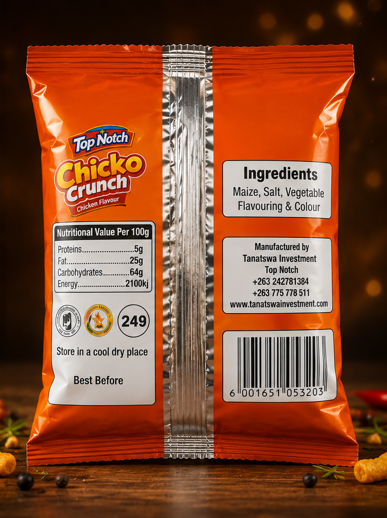 Chicko Crunch — Chicken back